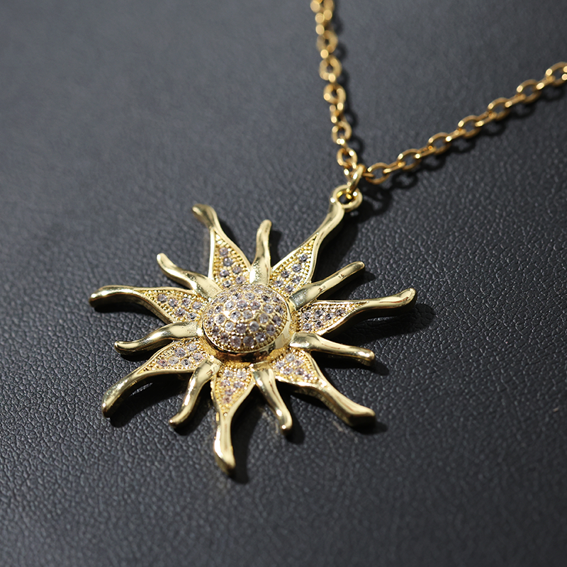 Sunflower Necklace