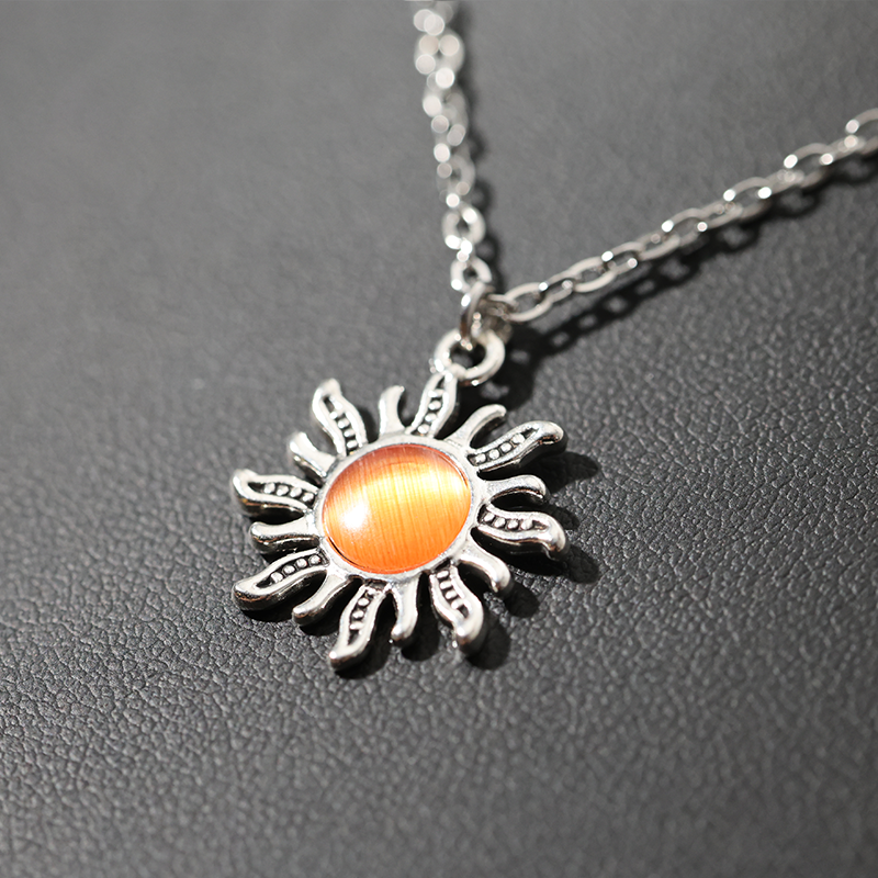 Sun charm Necklace